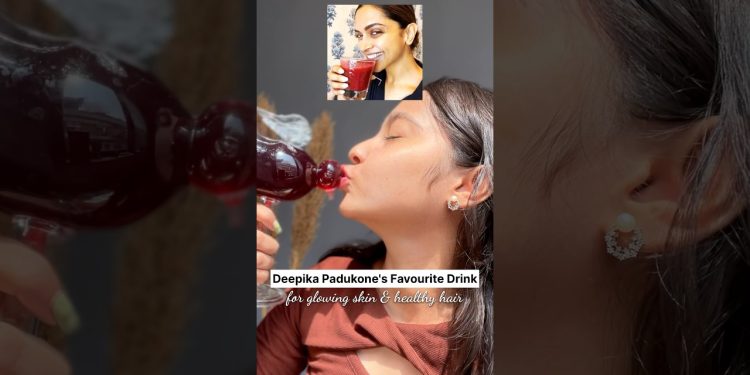 Deepika Padukone's Favourite Drink far glowing skin & healthy hair #healthydrink #glowingskin#beauty