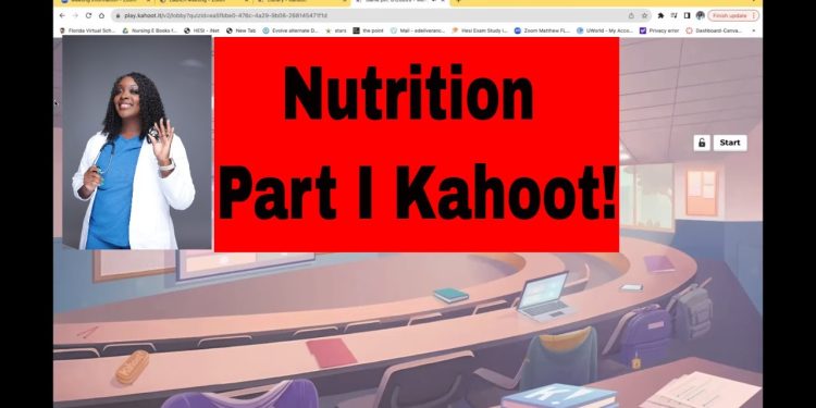 Nutrition Part I -Kahoot!