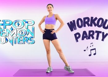14 MIN KPOP DEMON HUNTERS DANCE PARTY WORKOUT (Huntrix & Saja Boys) – Full Body Fat Loss