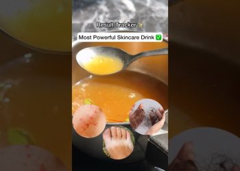 Homemade Healthy Recipe : Skincare Supplement ✅ #cosmetologist #shorts #new #skincare