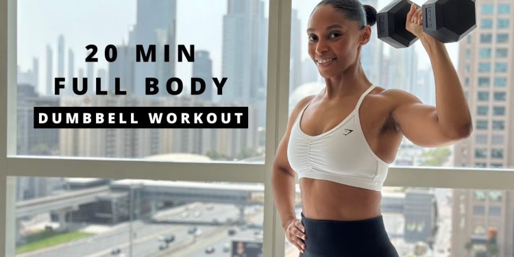 20 minute Full Body Dumbbell Workout | Build Muscle, Strength & Burn Fat 🔥