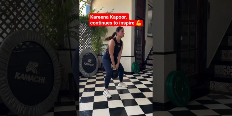 Make #fitness fun like #kareenakapoorkhan 💪#workout #motivation #inspiration #weightloss #shorts