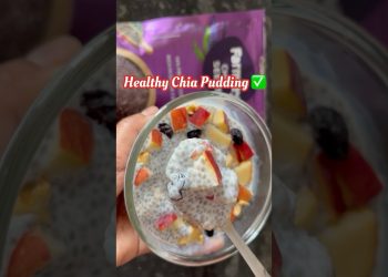 Chia Pudding for Weight loss #shortsfeed #shorts #chiaseedsforweightloss