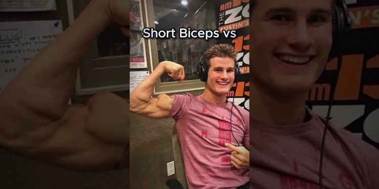 Short Biceps vs Long Biceps 💪🏻 #bodybuilding #fitness #gym #shortsvideos