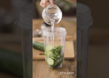 Drink this for Clear glowing skin – cucumber water