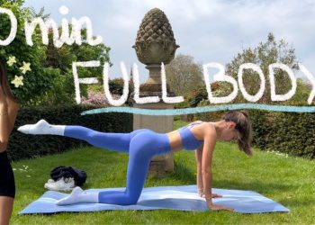 10MIN everyday full body hourglass pilates workout // no equipment // beginner friendly