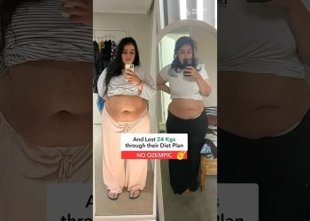 24 Kgs 😲 Lost +Full Body Transformation #diet #weightloss#postpartum