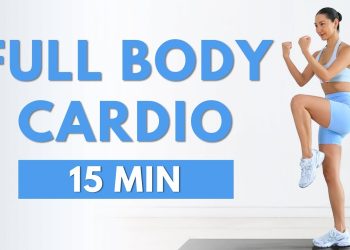 15 MIN FULL BODY CARDIO WORKOUT 🔥 FAT BURNING (No Jumping, No Squats, No Lunges)