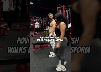 This Transformation is ABSOLUTELY WILD  #gym #fitness #workout #musclecontrol #gymskit #gymmeme