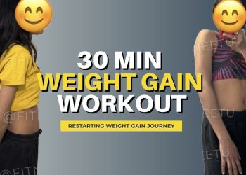 WEIGHT GAIN WORKOUT for skinny women | 30-Min HOME Workout to Gain Weight (NO gym)