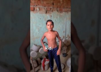 Kid has very unique bodybuilding skills #fitness #gym #fitness