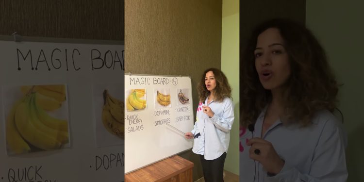 MAGIC BOARD 4 Ft. Sonia Narang #sonianarangsdietclinics #health #nutrition #bananas #recipe