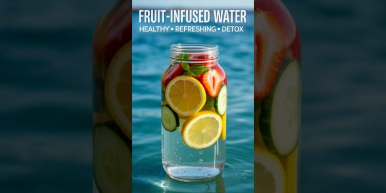 Refreshing Fruit-Infused Water Recipes 😋 | Healthy, Hydrating & Detox Drinks #shorts #healthy #usa