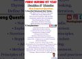 Nutrition & Dietetics Most Important Questions | Post Basic BSc Nursing 1st Year | VVI Questions