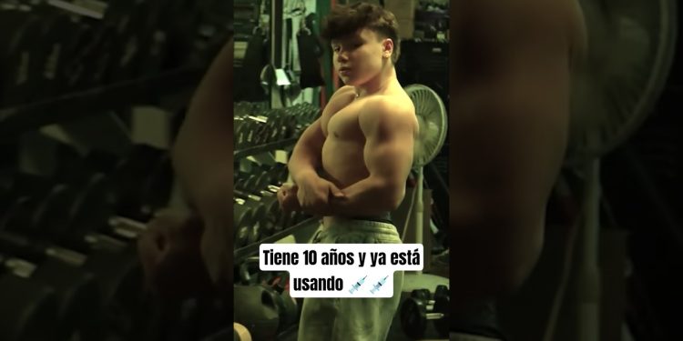 Tiene 10 años y ya es consumidor #gym #fitness #bodybuilding #culturismo