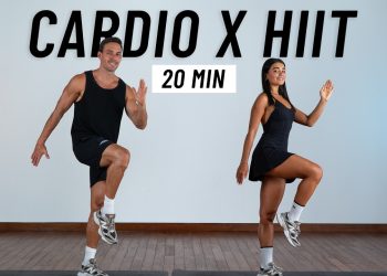 20 MIN INTENSE HIIT WORKOUT – ALL STANDING – Full Body, No Equipment