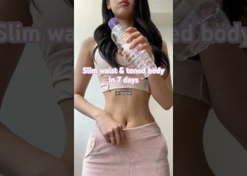 Get a slim waist & toned body in 7 days! With bottle #pilates #workout #fitness