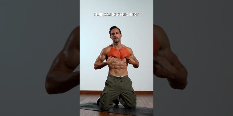 Chest workout at home ✅