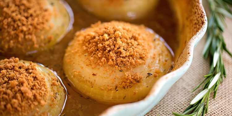 Glazed Baked Onions | VegKitchen