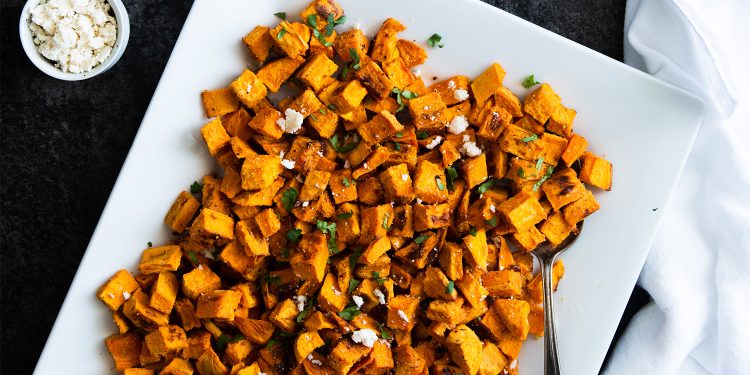 Oil-Free Roasted Sweet Potatoes – JennifersKitchen