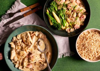 Slimming World creamy garlic chicken