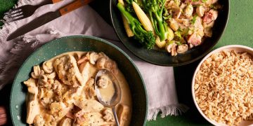 Slimming World creamy garlic chicken