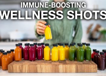 6 ANTI-INFLAMMATORY IMMUNE-BOOSTING WELLNESS SHOTS | prep weeks in advance! (no juicer needed)