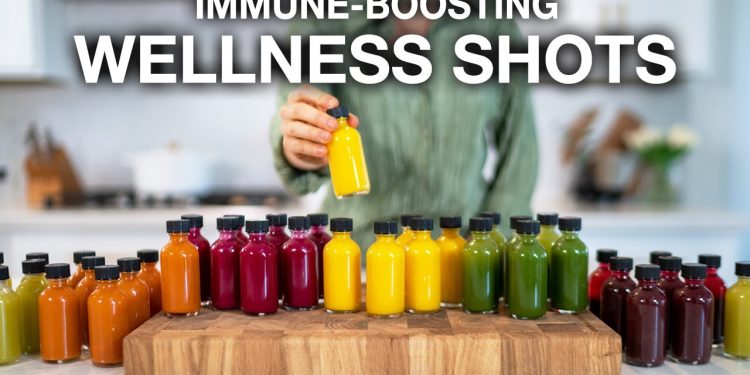 6 ANTI-INFLAMMATORY IMMUNE-BOOSTING WELLNESS SHOTS | prep weeks in advance! (no juicer needed)