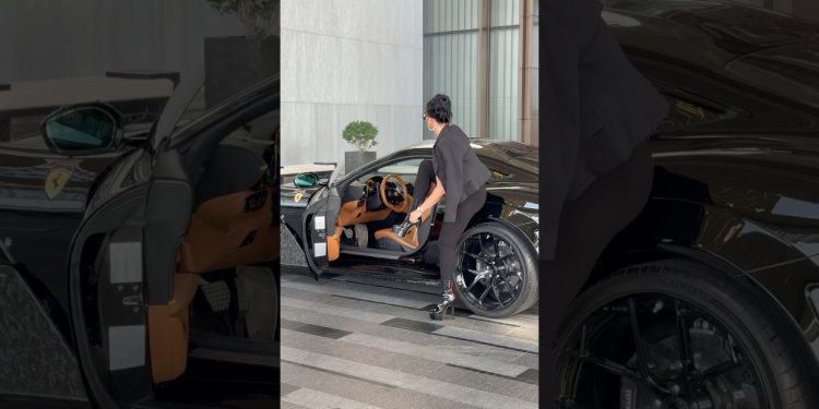 👸🏽👠🏎️ #bts #dubai #fashion #shopping #luxury #lifestyle #ferrari #viralshorts #fyp #fypシ゚viral