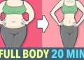 20 Minute Full Body Workout At Home – No Equipment