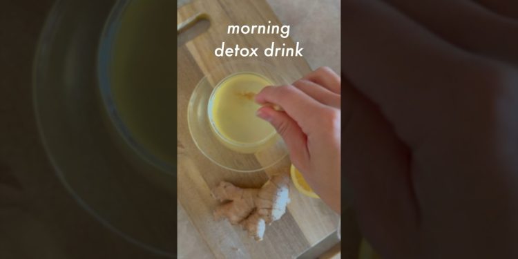 Detox your body with this morning drink🍵