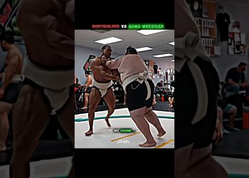 😱STRONGEST BODYBUILDER VS SUMO WRESTLER FIGHT🔥