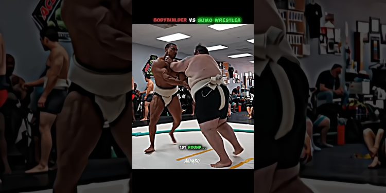 😱STRONGEST BODYBUILDER VS SUMO WRESTLER FIGHT🔥