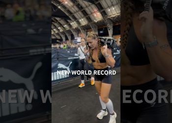 Hyrox World Record 59:03 Mins ⏱️#fitness #hyrox