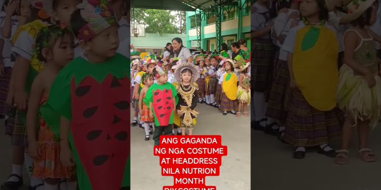 DIY COSTUME FOR NUTRITION MONTH #trending #cutenessoverlod #cutebaby #zion #nutritionmonth #shorts