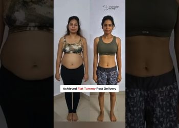 18 kgs Belly Fat loss + Full Body Transformation at HOME 🔥