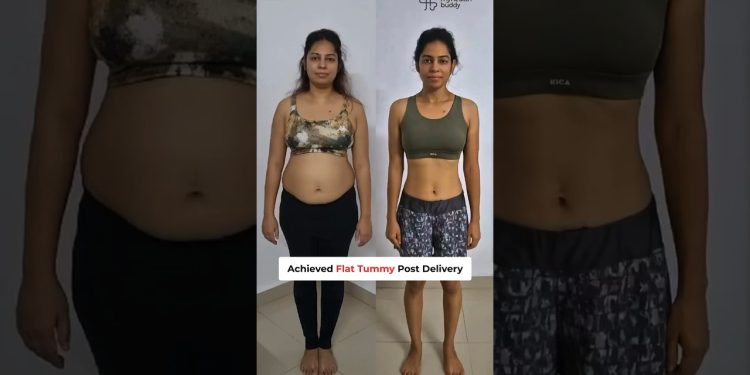 18 kgs Belly Fat loss + Full Body Transformation at HOME 🔥