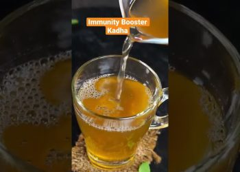 Immunity Booster Kadha☕️ #healthy #drinks #homemade