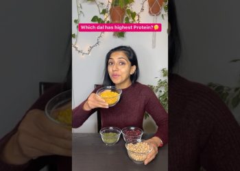 Do YOU know which dal has Highest Protein? 🤔
