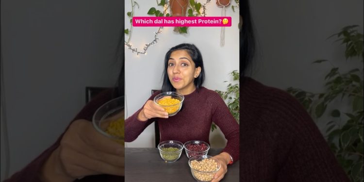 Do YOU know which dal has Highest Protein? 🤔