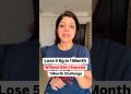 1 Month Challenge | Lose 5 Kg Without Diet / Exercise #drshikhasingh #howtoloseweightfast #food