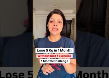 1 Month Challenge | Lose 5 Kg Without Diet / Exercise #drshikhasingh #howtoloseweightfast #food
