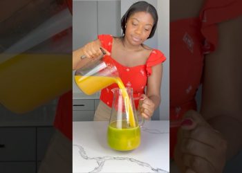 I used only 4 ingredients to make this healthy drink