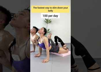 one action to lose belly fat, lose weight, 100 per day #fitness #workout