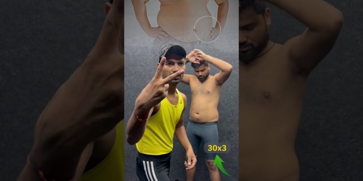 Lose belly fat workout #fatloss #motivation #workout