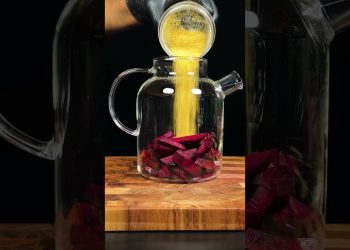 Kanji | Beetroot base Indian Probiotic drink for Healthy Gut. #shorts #kanji #probioticdrink