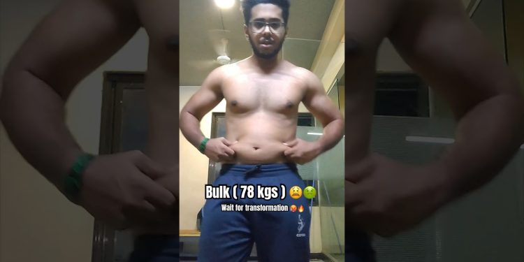 Bulking vs shredded 🥵🔥| Body transformation | fatloss #fitness #transformation