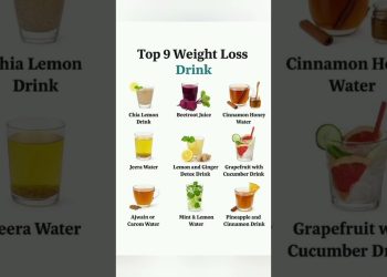 Top 9 Weight Loss Drink #weightloss #drink #fatloss #bestfood #protein #vitamin #shorts #trending