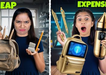 Expensive vs Cheap Exam Stationery Challenge – Which One Wins?