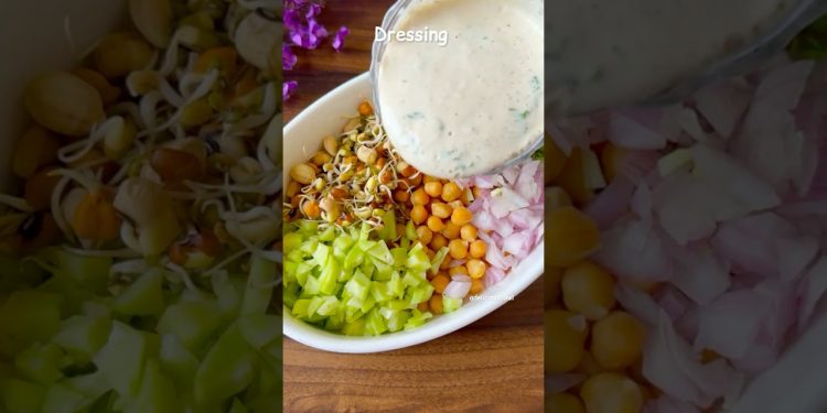 Weight Loss Salad | Chickpea Salad #recipe #food #weightloss #weightlossdiet #chickpeasalad